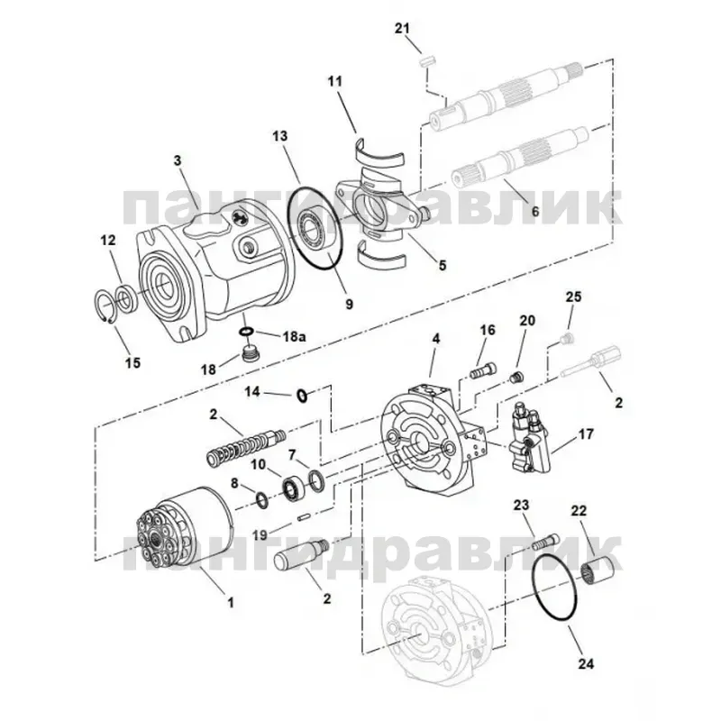 Rexroth R910906871 Rotary Group A10V 100/R